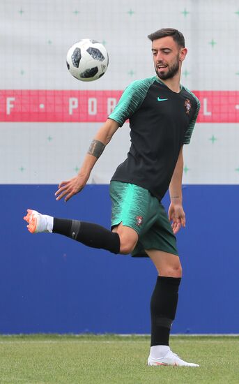 Футбол. ЧМ-2018. Тренировка сборной Португалии