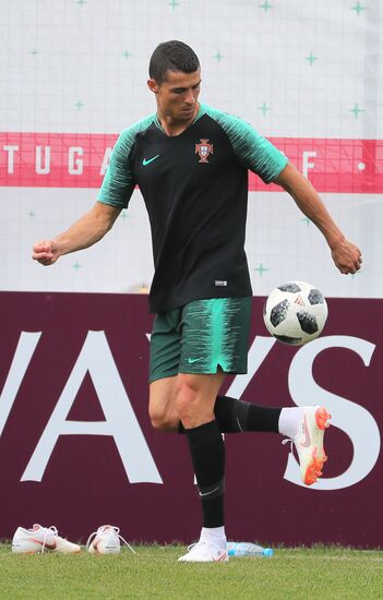Футбол. ЧМ-2018. Тренировка сборной Португалии