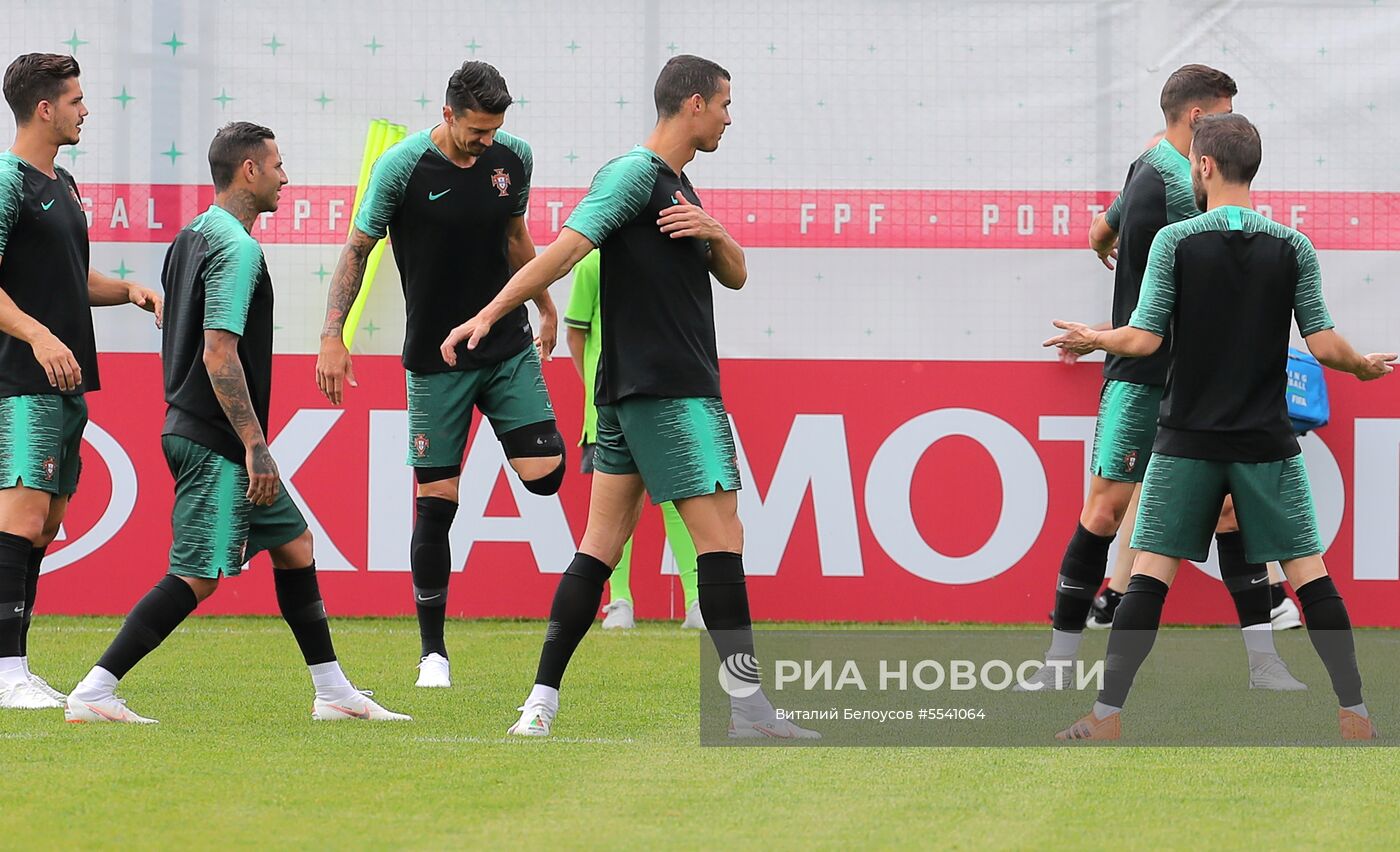 Футбол. ЧМ-2018. Тренировка сборной Португалии