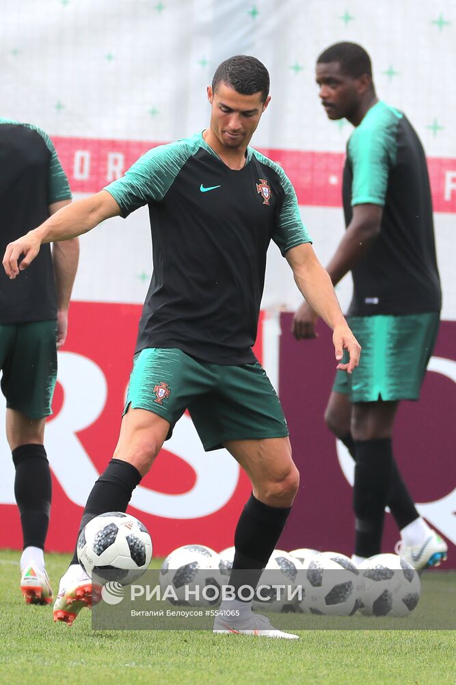 Футбол. ЧМ-2018. Тренировка сборной Португалии