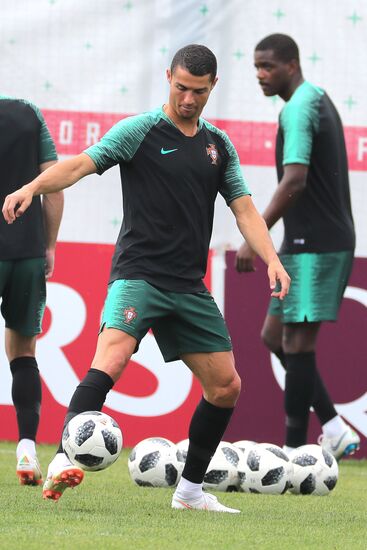 Футбол. ЧМ-2018. Тренировка сборной Португалии