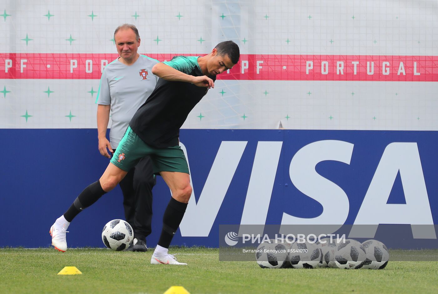 Футбол. ЧМ-2018. Тренировка сборной Португалии