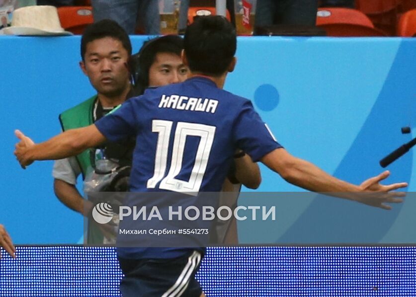 Футбол. ЧМ-2018. Матч Колумбия - Япония