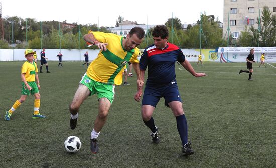 Футбольный турнир между болельщиками команд ЧМ-2018 в Самаре 