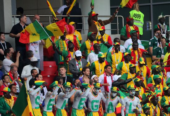 Футбол. ЧМ-2018. Матч Польша - Сенегал