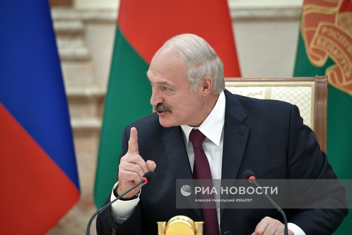Заседание Высшего Государственного Совета Союзного государства в Минске