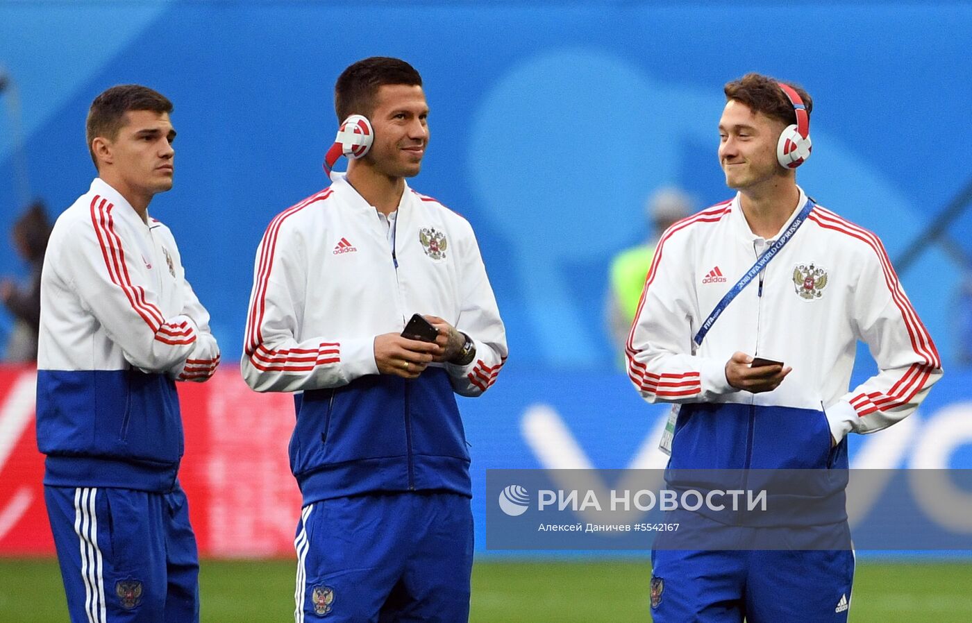 Футбол. ЧМ-2018. Матч Россия - Египет 