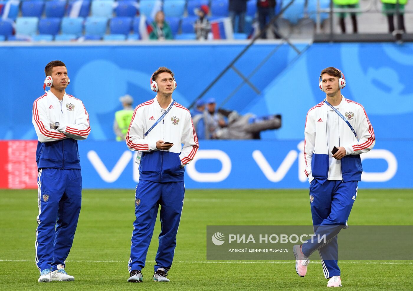 Футбол. ЧМ-2018. Матч Россия - Египет