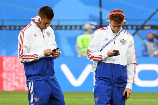 Футбол. ЧМ-2018. Матч Россия - Египет 