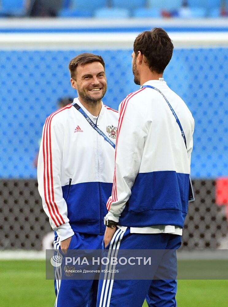 Футбол. ЧМ-2018. Матч Россия - Египет