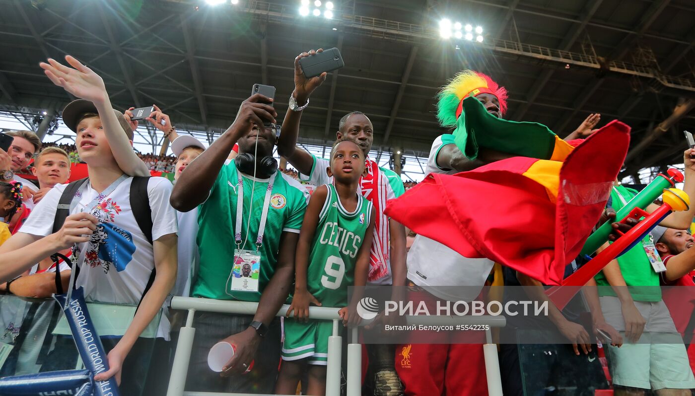 Футбол. ЧМ-2018. Матч Польша - Сенегал