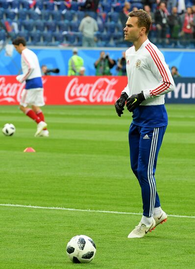 Футбол. ЧМ-2018. Матч Россия - Египет 