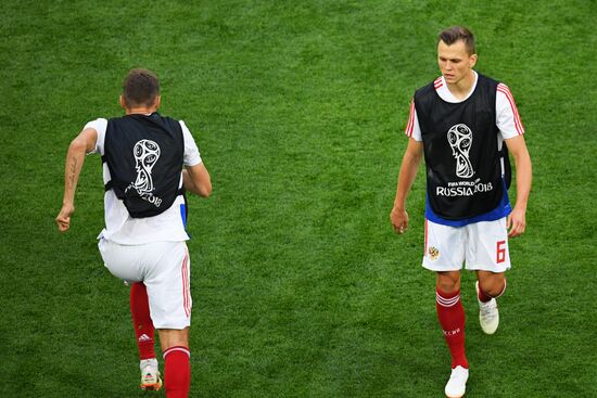 Футбол. ЧМ-2018. Матч Россия - Египет