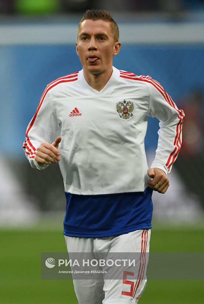 Футбол. ЧМ-2018. Матч Россия - Египет