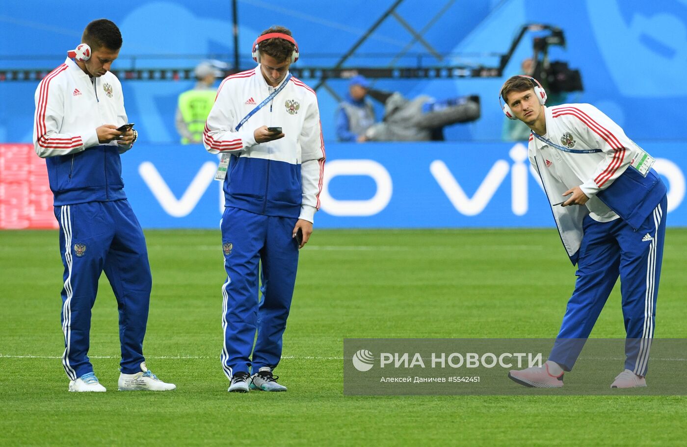 Футбол. ЧМ-2018. Матч Россия - Египет