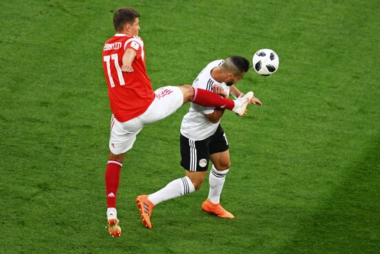 Футбол. ЧМ-2018. Матч Россия - Египет