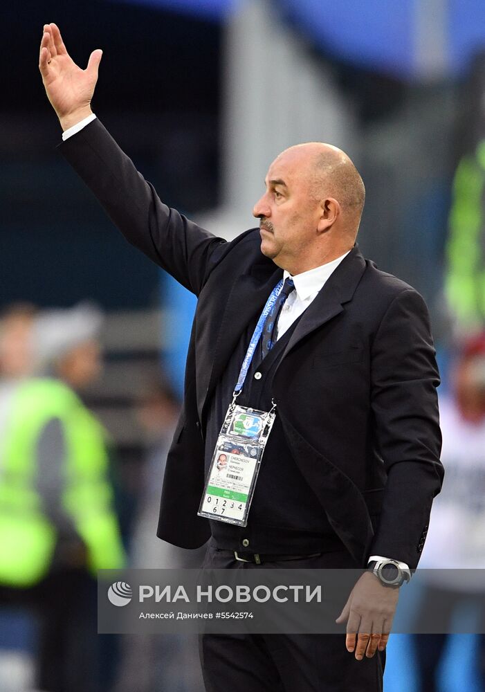 Футбол. ЧМ-2018. Матч Россия - Египет