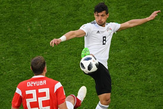 Футбол. ЧМ-2018. Матч Россия - Египет