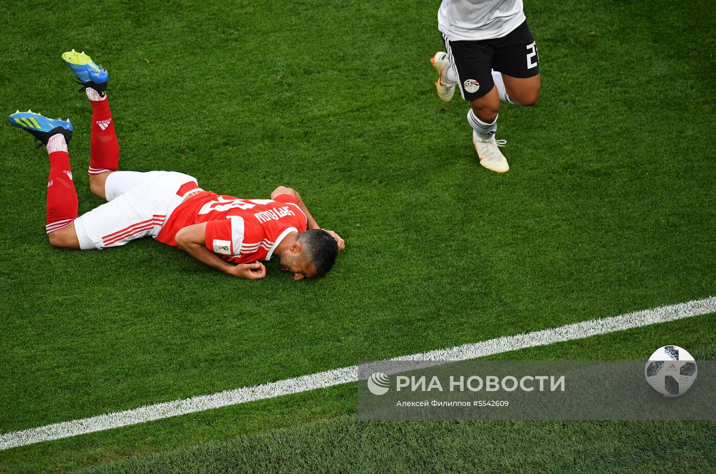 Футбол. ЧМ-2018. Матч Россия - Египет