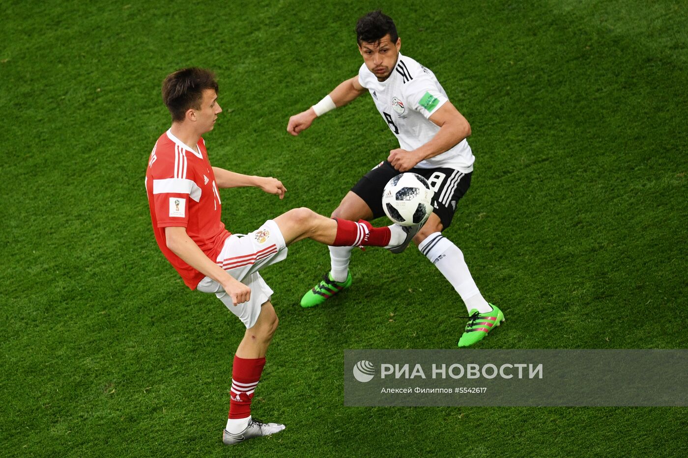 Футбол. ЧМ-2018. Матч Россия - Египет