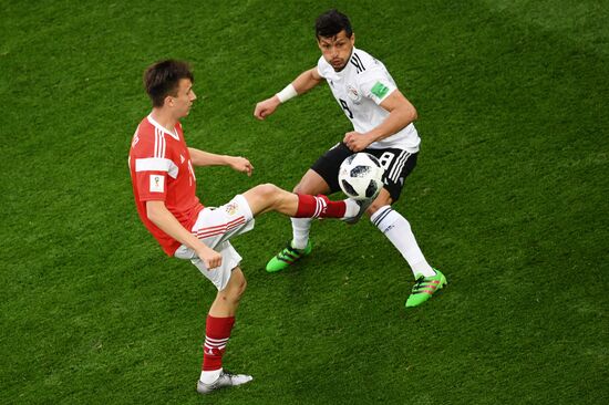 Футбол. ЧМ-2018. Матч Россия - Египет