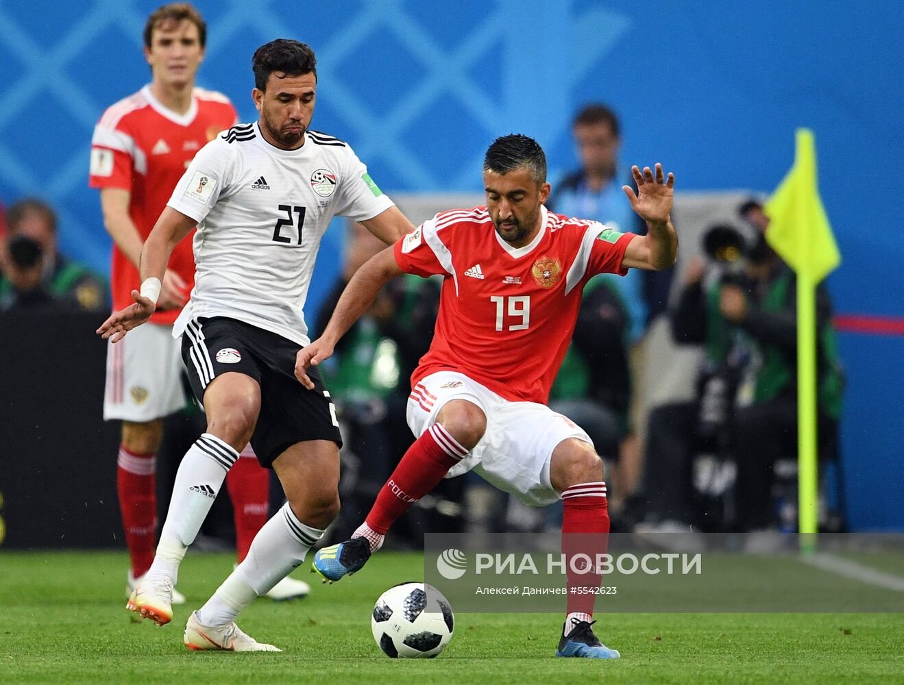 Футбол. ЧМ-2018. Матч Россия - Египет
