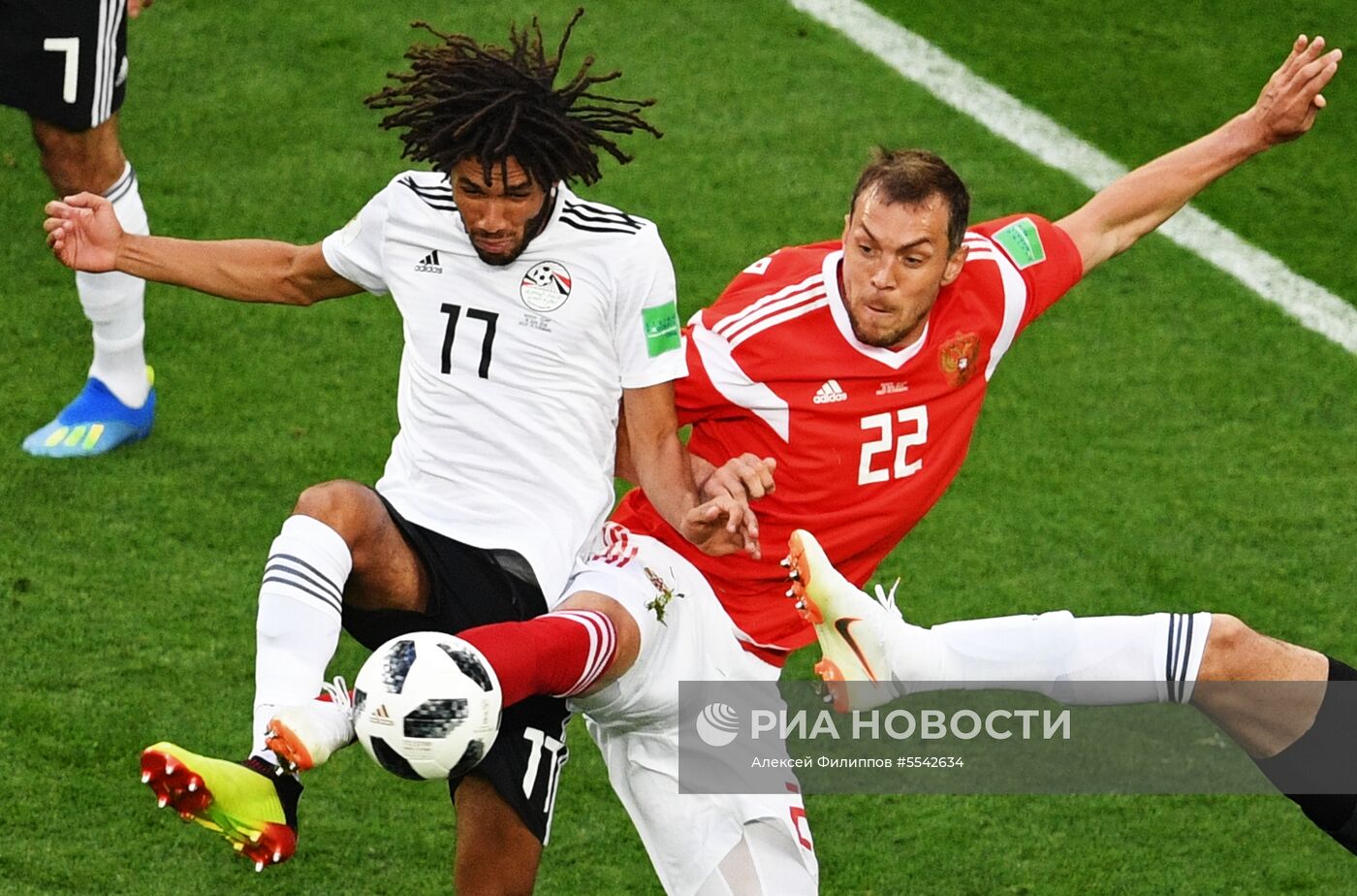 Футбол. ЧМ-2018. Матч Россия - Египет