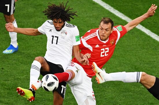 Футбол. ЧМ-2018. Матч Россия - Египет