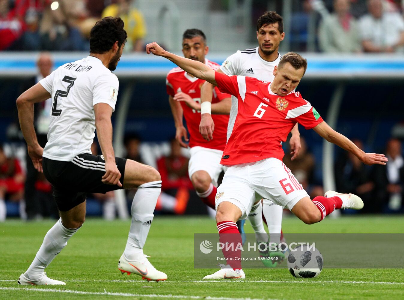 Футбол. ЧМ-2018. Матч Россия - Египет