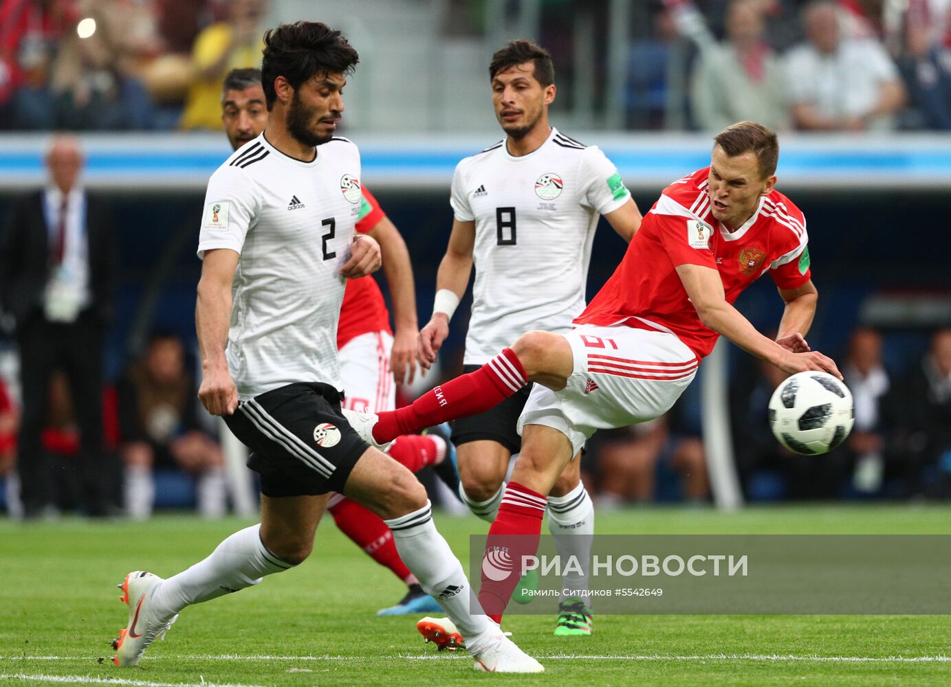 Футбол. ЧМ-2018. Матч Россия - Египет