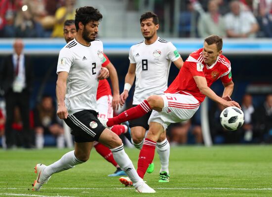 Футбол. ЧМ-2018. Матч Россия - Египет 