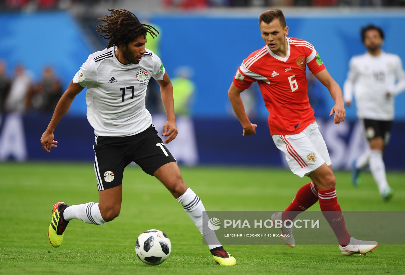 Футбол. ЧМ-2018. Матч Россия - Египет