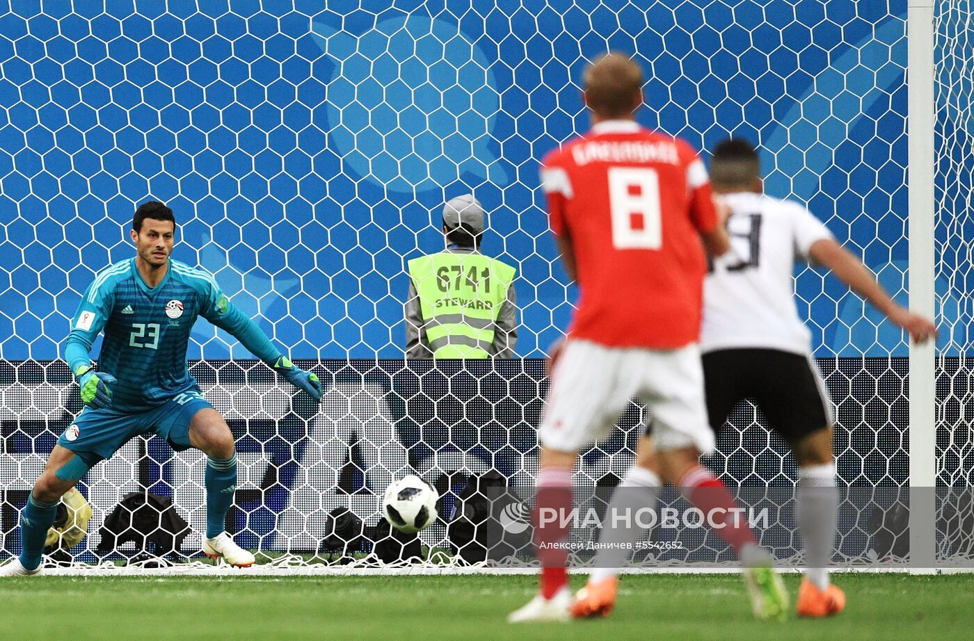 Футбол. ЧМ-2018. Матч Россия - Египет