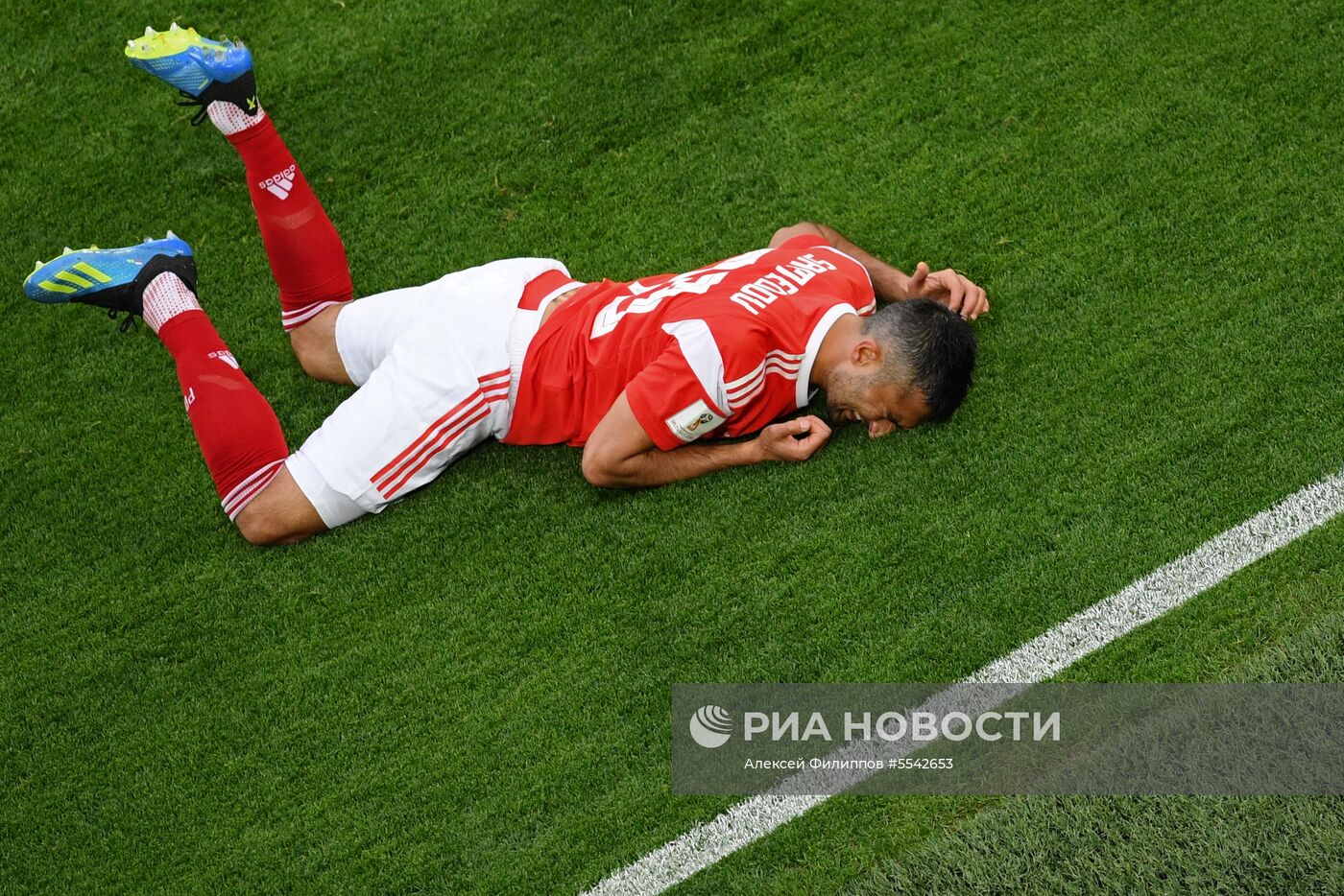 Футбол. ЧМ-2018. Матч Россия - Египет