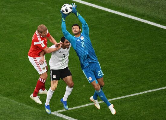 Футбол. ЧМ-2018. Матч Россия - Египет