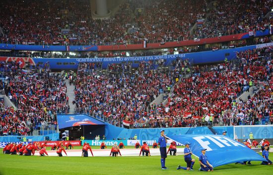Футбол. ЧМ-2018. Матч Россия - Египет 