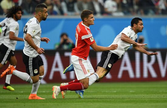 Футбол. ЧМ-2018. Матч Россия - Египет 