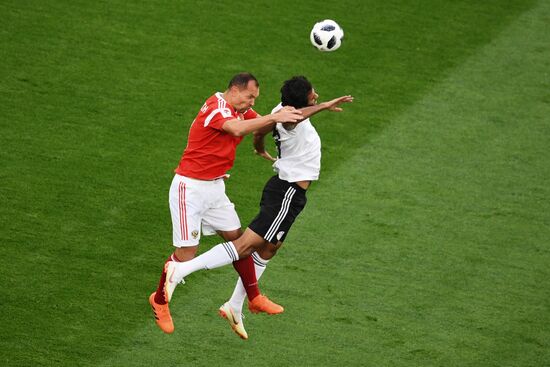 Футбол. ЧМ-2018. Матч Россия - Египет