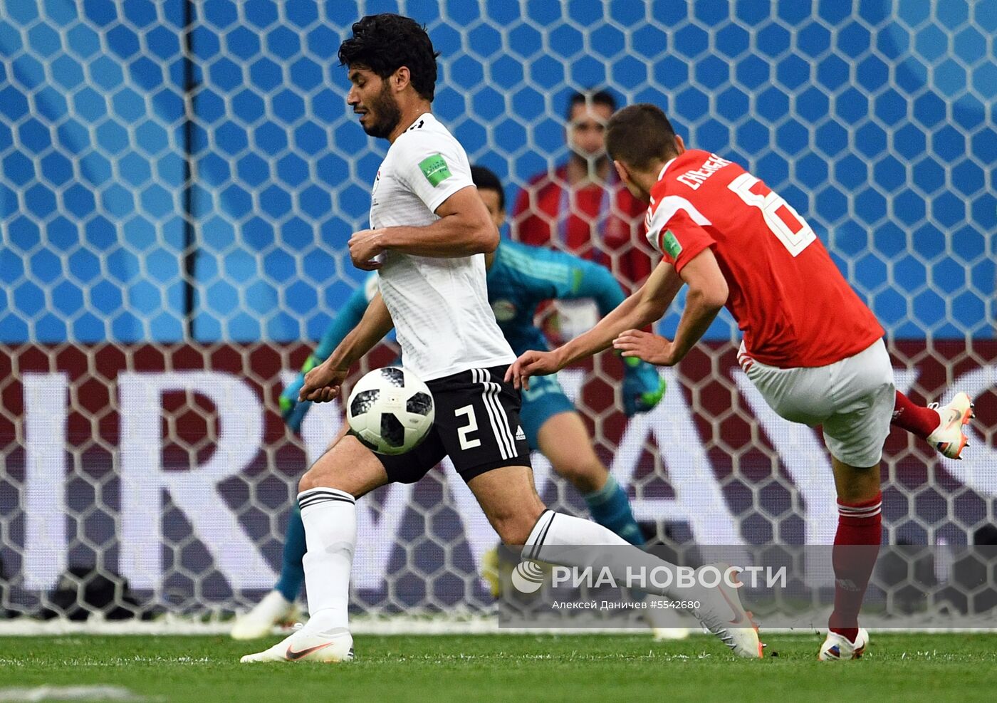 Футбол. ЧМ-2018. Матч Россия - Египет