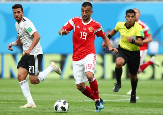 Футбол. ЧМ-2018. Матч Россия - Египет 