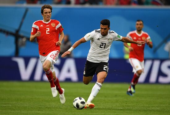 Футбол. ЧМ-2018. Матч Россия - Египет 