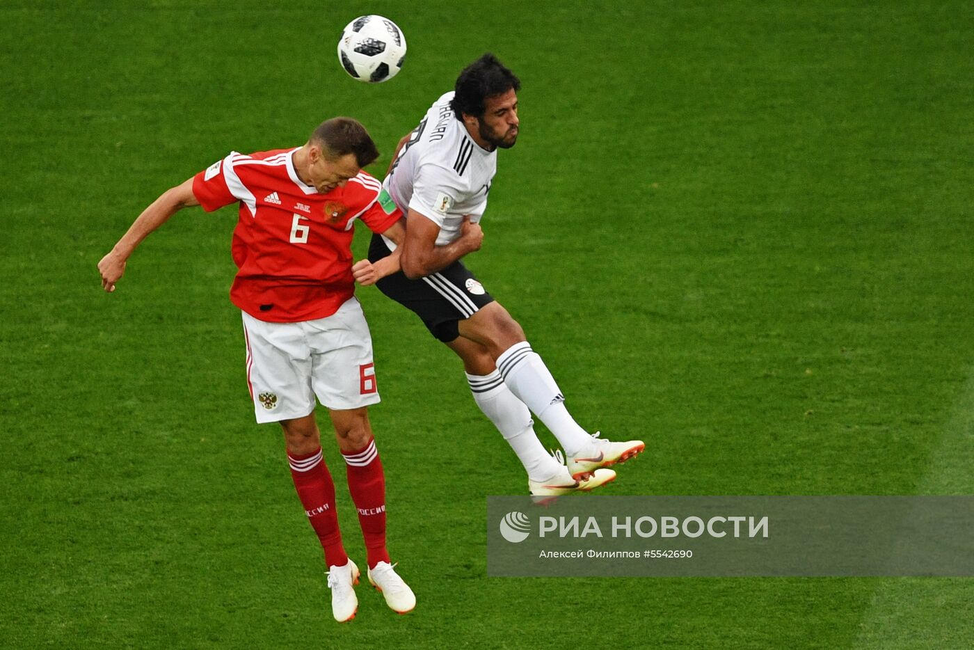 Футбол. ЧМ-2018. Матч Россия - Египет