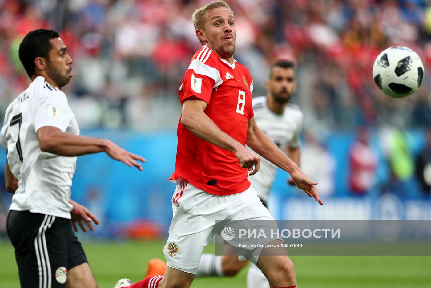 Футбол. ЧМ-2018. Матч Россия - Египет