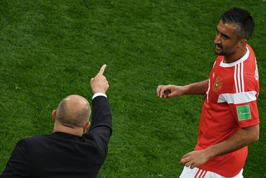 Футбол. ЧМ-2018. Матч Россия - Египет