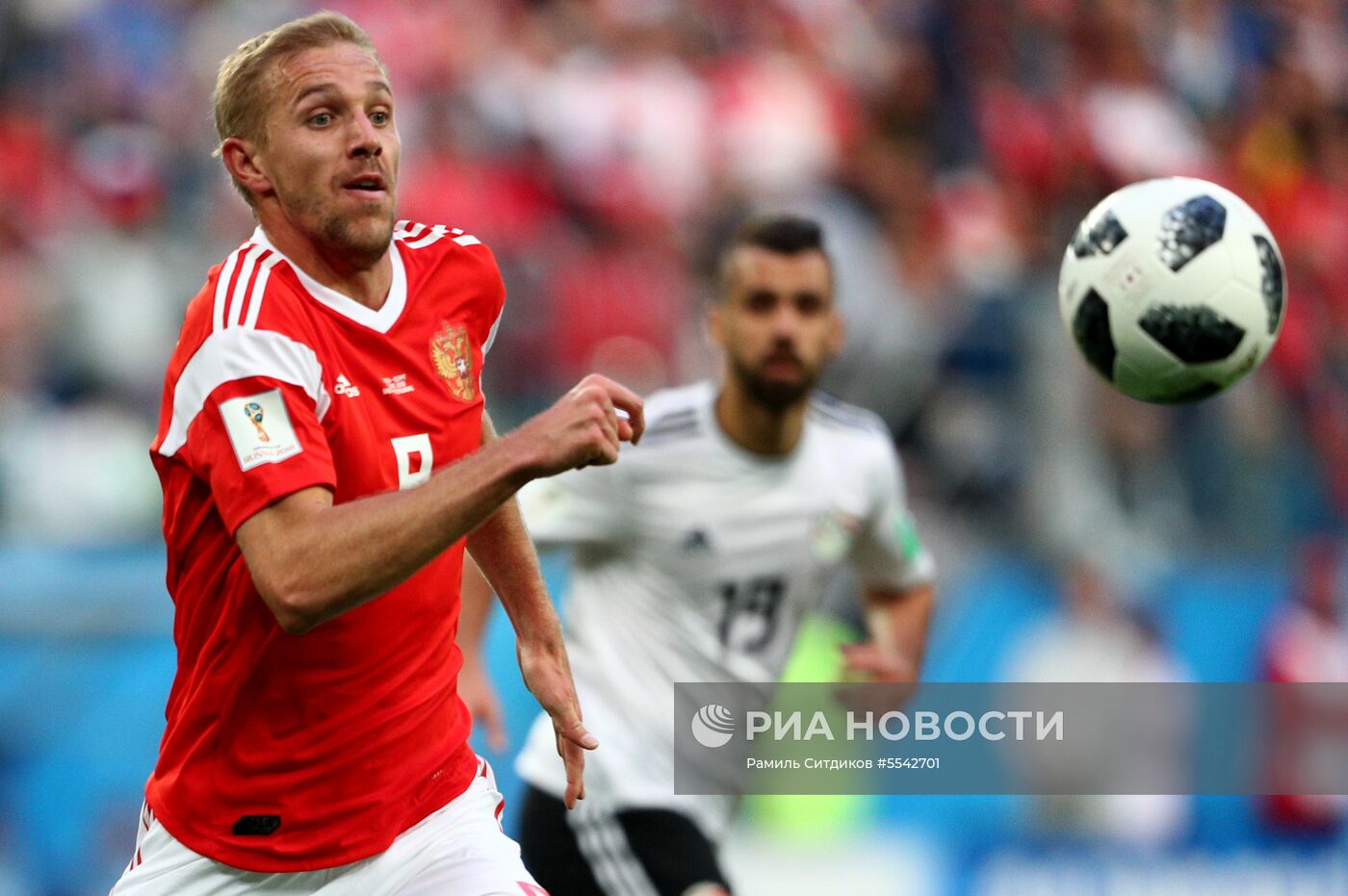 Футбол. ЧМ-2018. Матч Россия - Египет