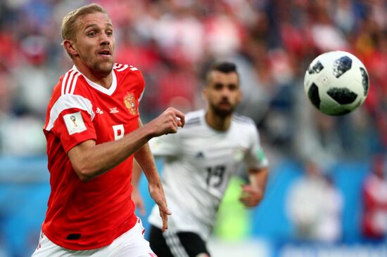 Футбол. ЧМ-2018. Матч Россия - Египет 