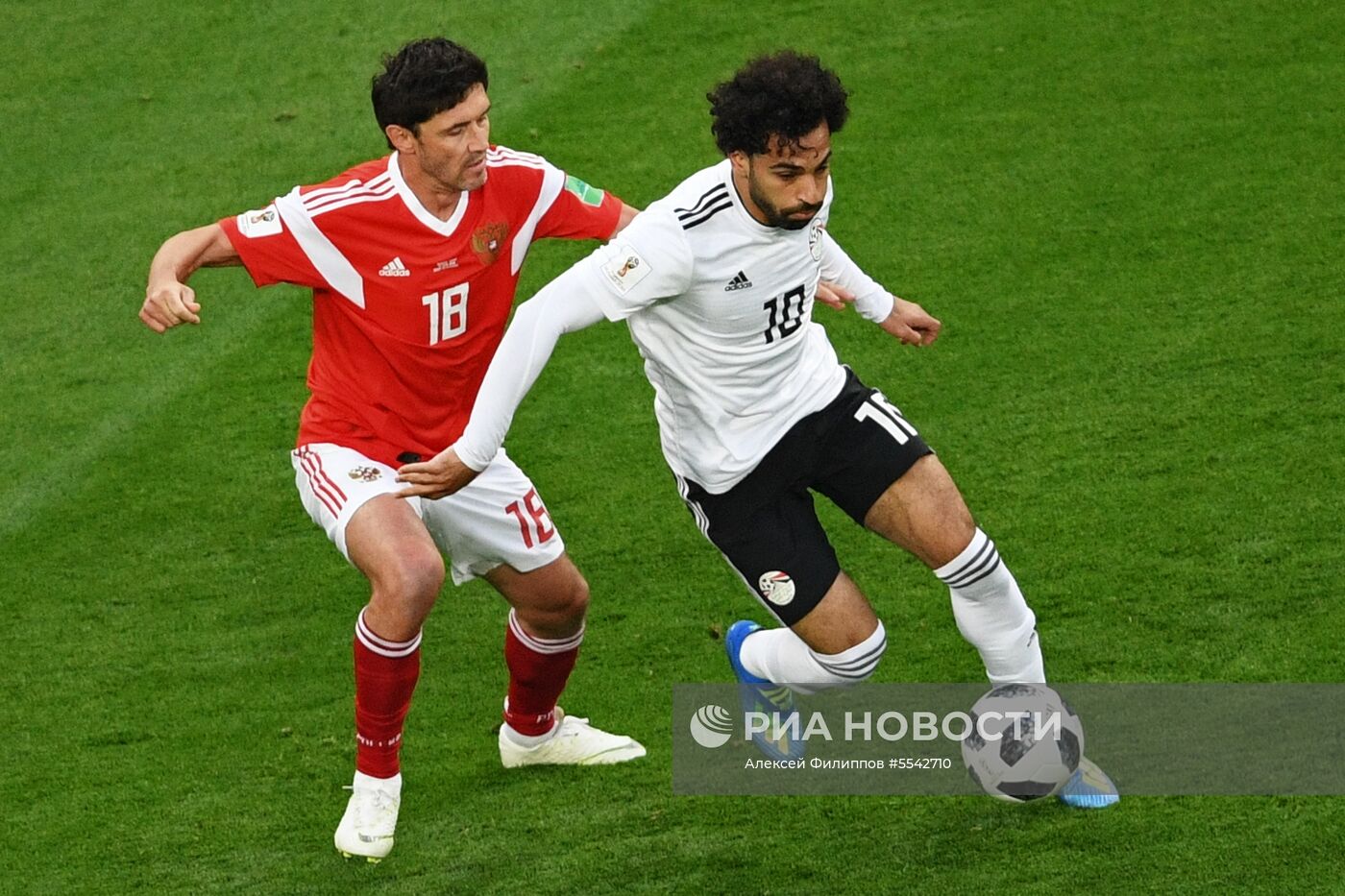 Футбол. ЧМ-2018. Матч Россия - Египет