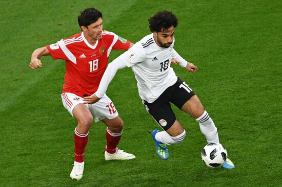 Футбол. ЧМ-2018. Матч Россия - Египет