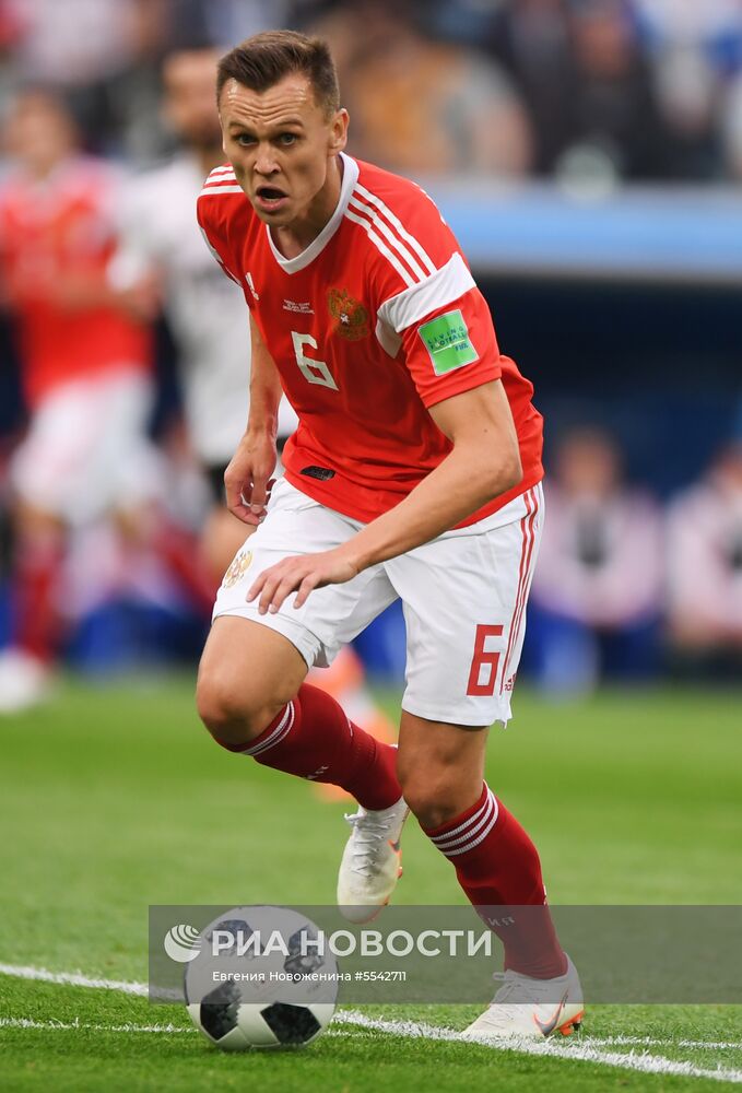 Футбол. ЧМ-2018. Матч Россия - Египет
