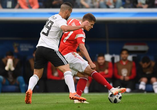 Футбол. ЧМ-2018. Матч Россия - Египет 